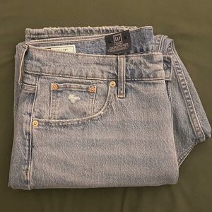Gap Sky High Straight Jeans